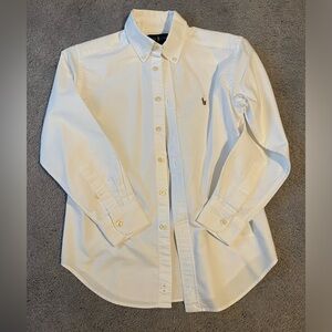 Boys Polo Oxford shirt. Used once, in excellent condition size 10